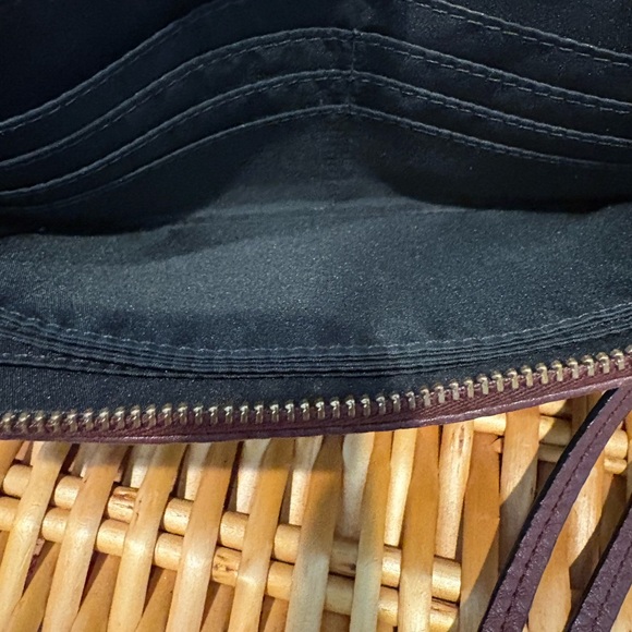 Coach Brown Leather Wristlet - Picture 5 of 7